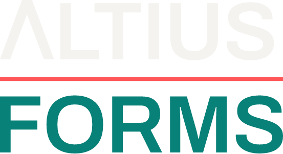Logo altiusForms